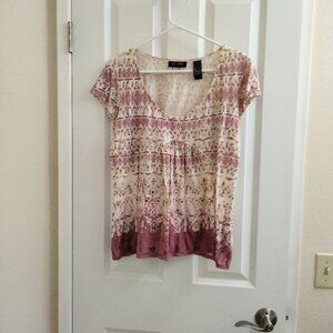 Liz Clairborne - Summer top- soft cotton  - Size L